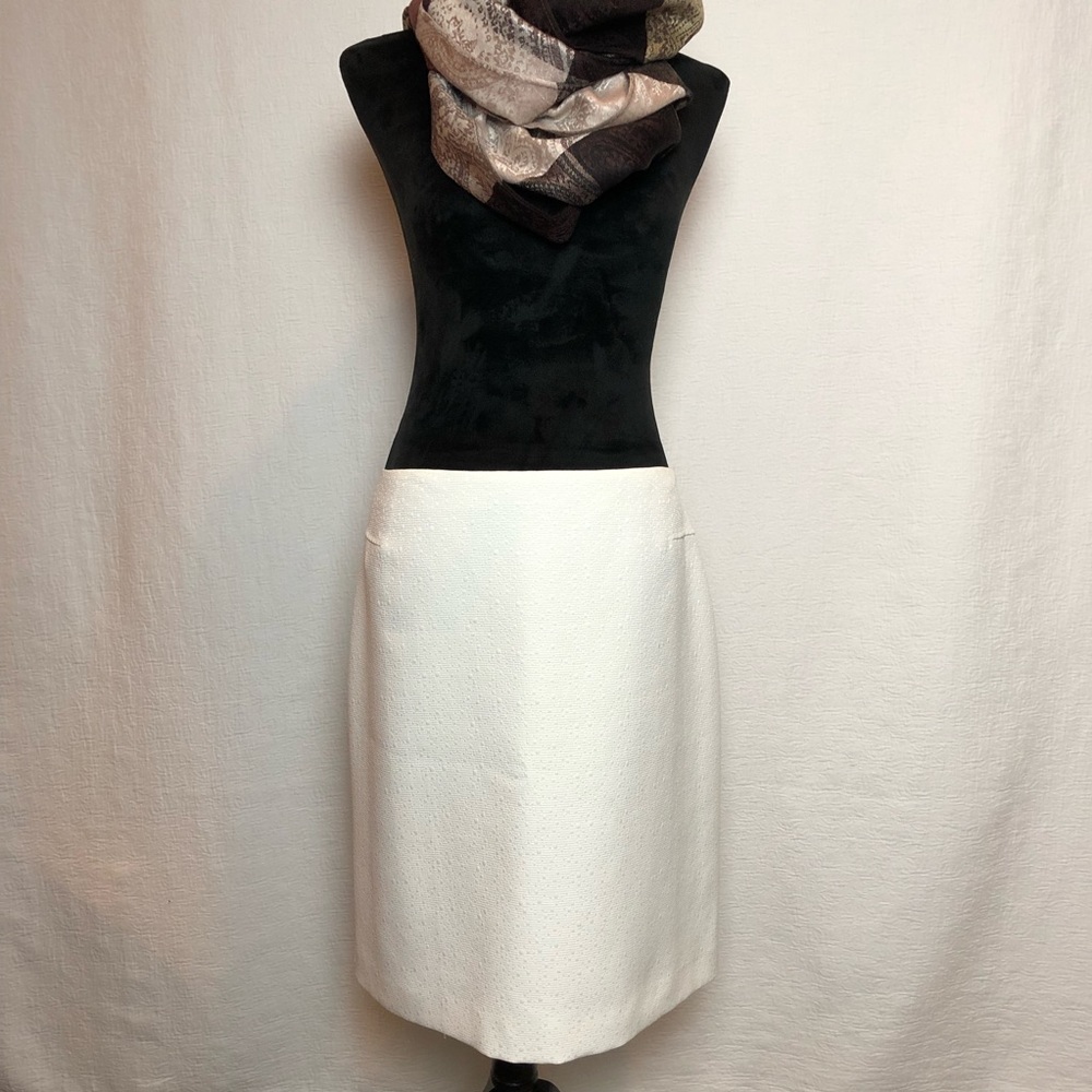 Antonio Melanie White Skirt